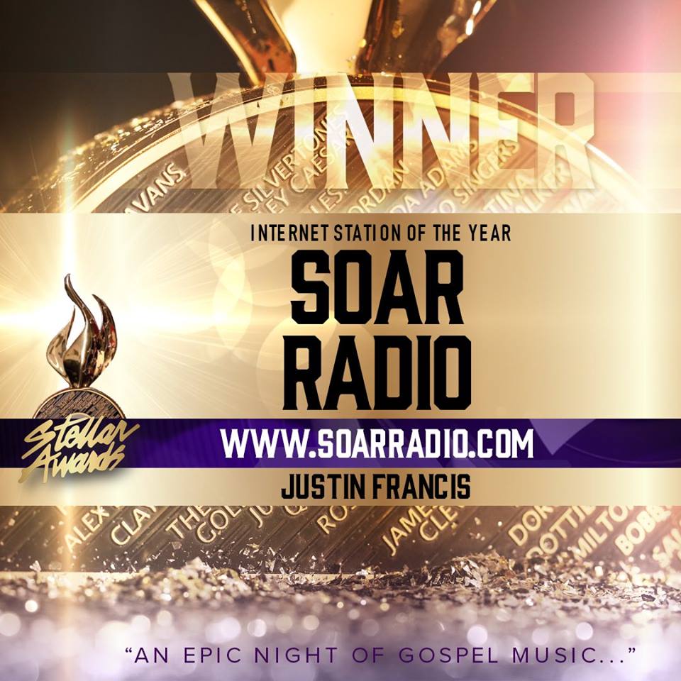 Two time Stellar Award winning internet radio station of the year!